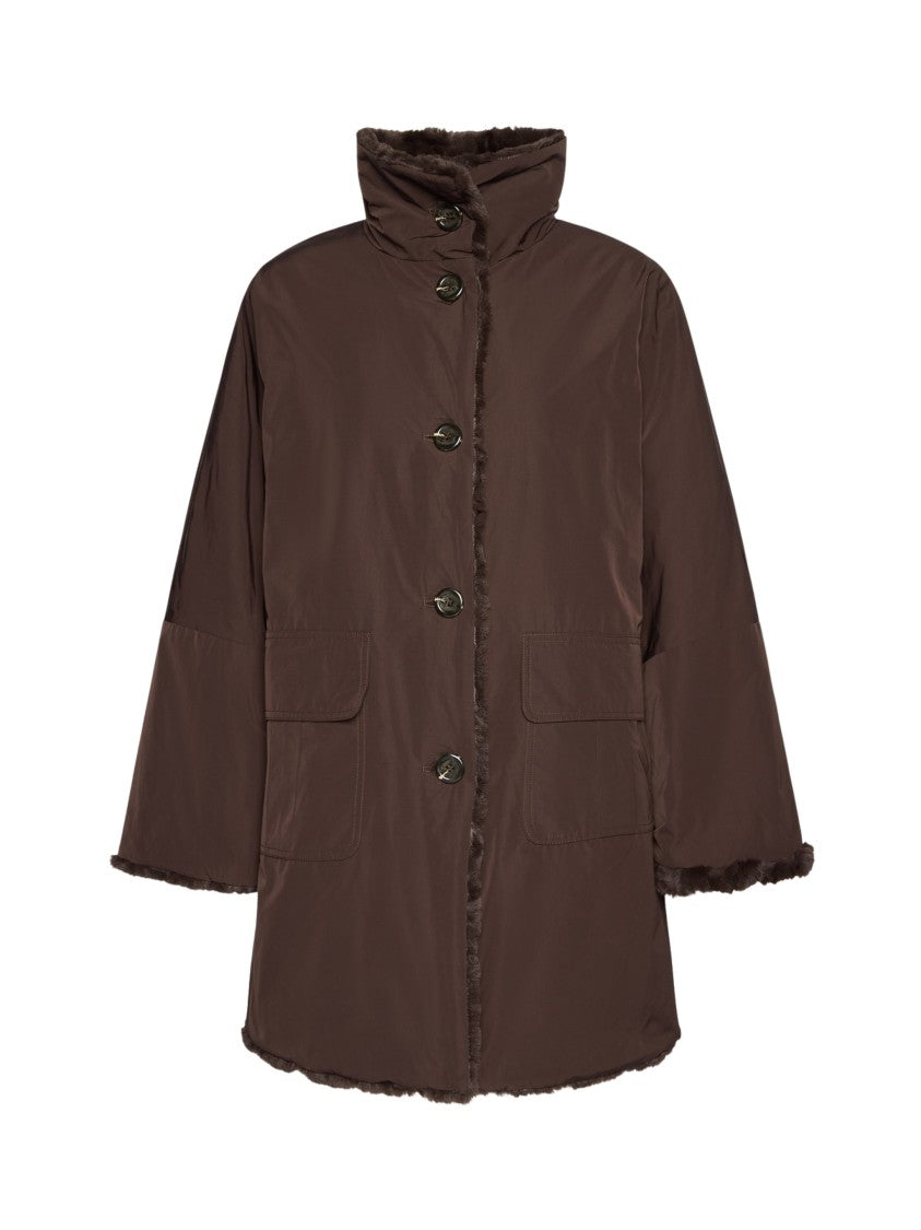 Elena Miro` Reversible Oversized Coat