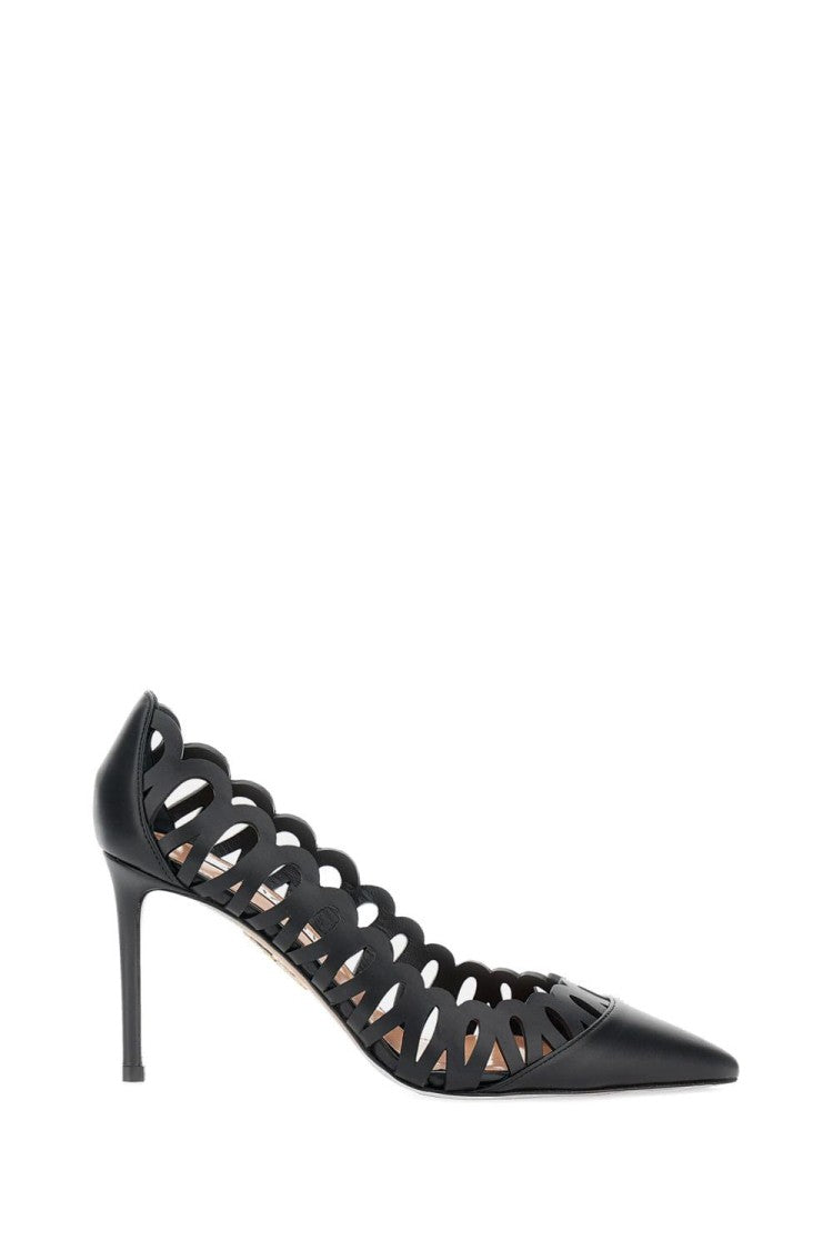 Aquazzura Peep Pump 85