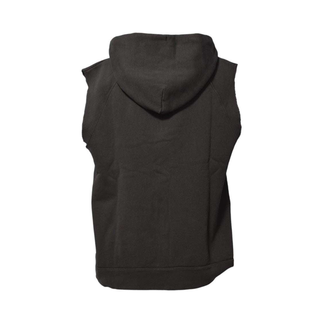 Our Legacy Motor Hooded Vest In Brown Cotton