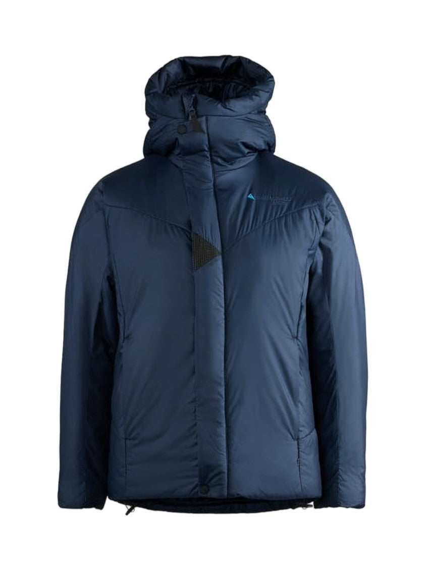 Klattermusen Quilted Padded Jacket With High Collar And Hood