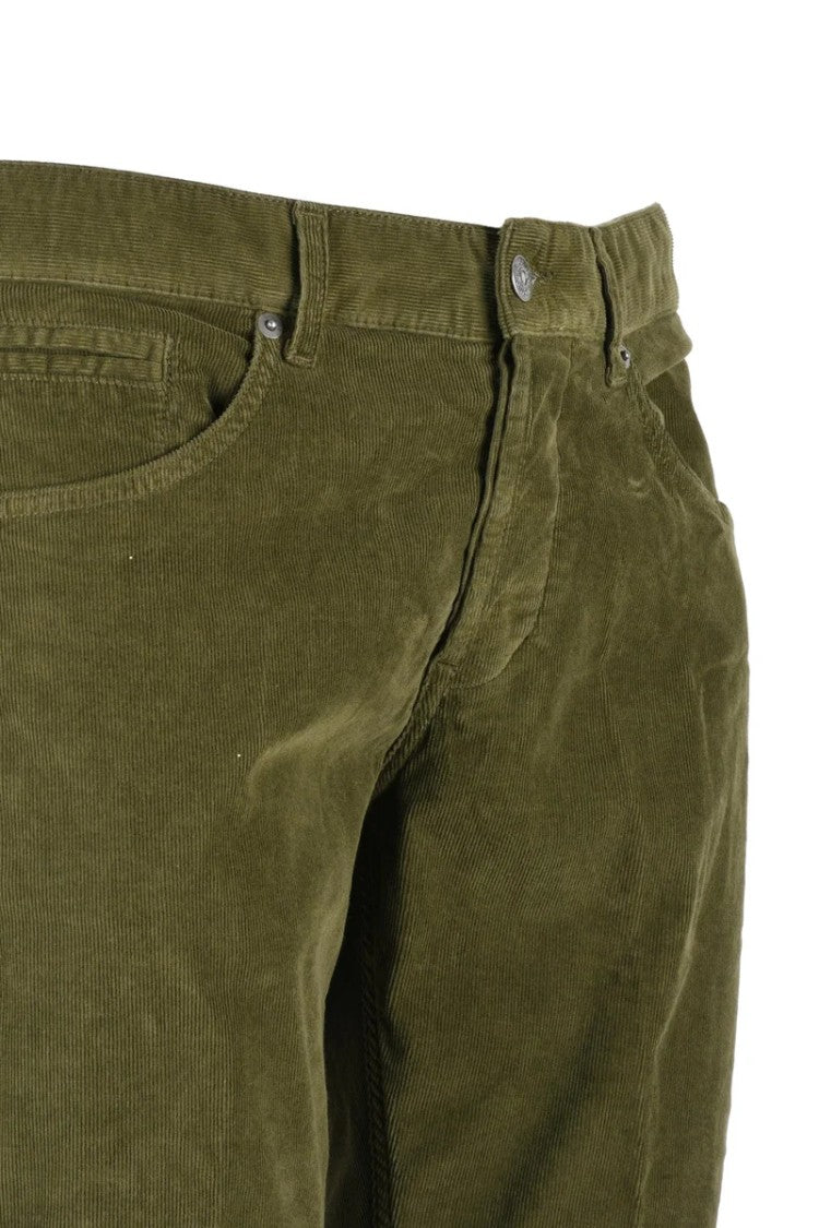 Dondup George Velvet Trousers - Green