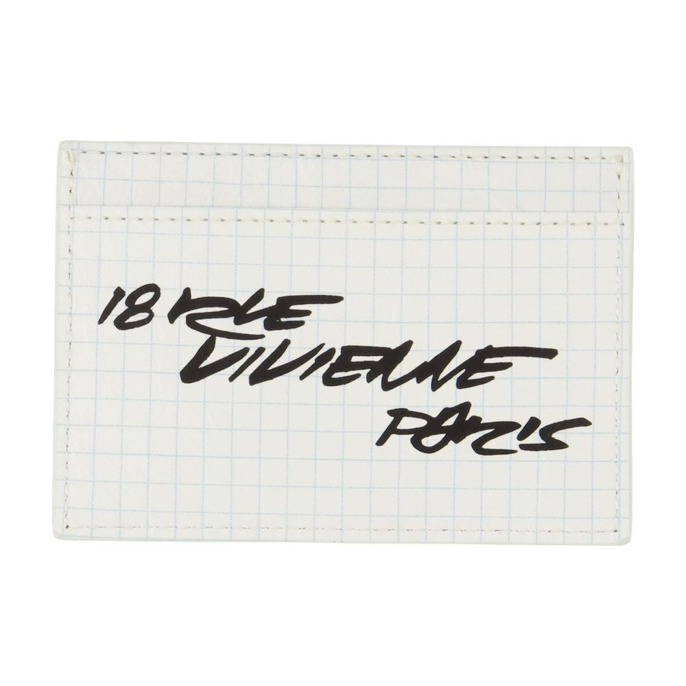 Kenzo Card Case - Leather - White