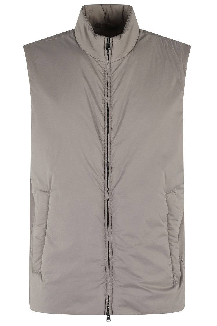 Herno High Collar Lightweight Nylon Microfiber Gilet