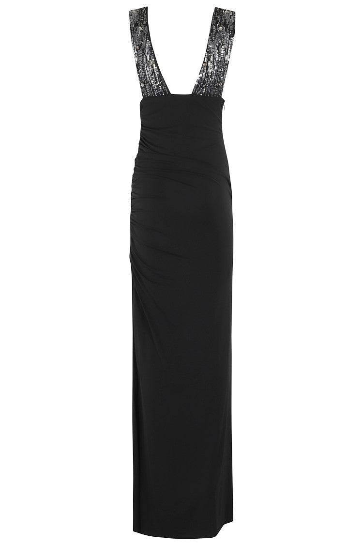 Amen Fluid Jersey Evening Dress