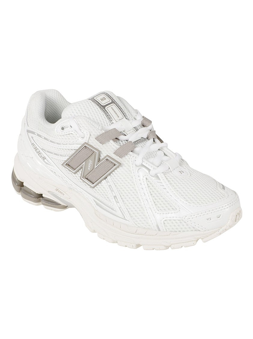 New Balance Breathable Synthetic Mesh Sneakers With Shock Absorption Features