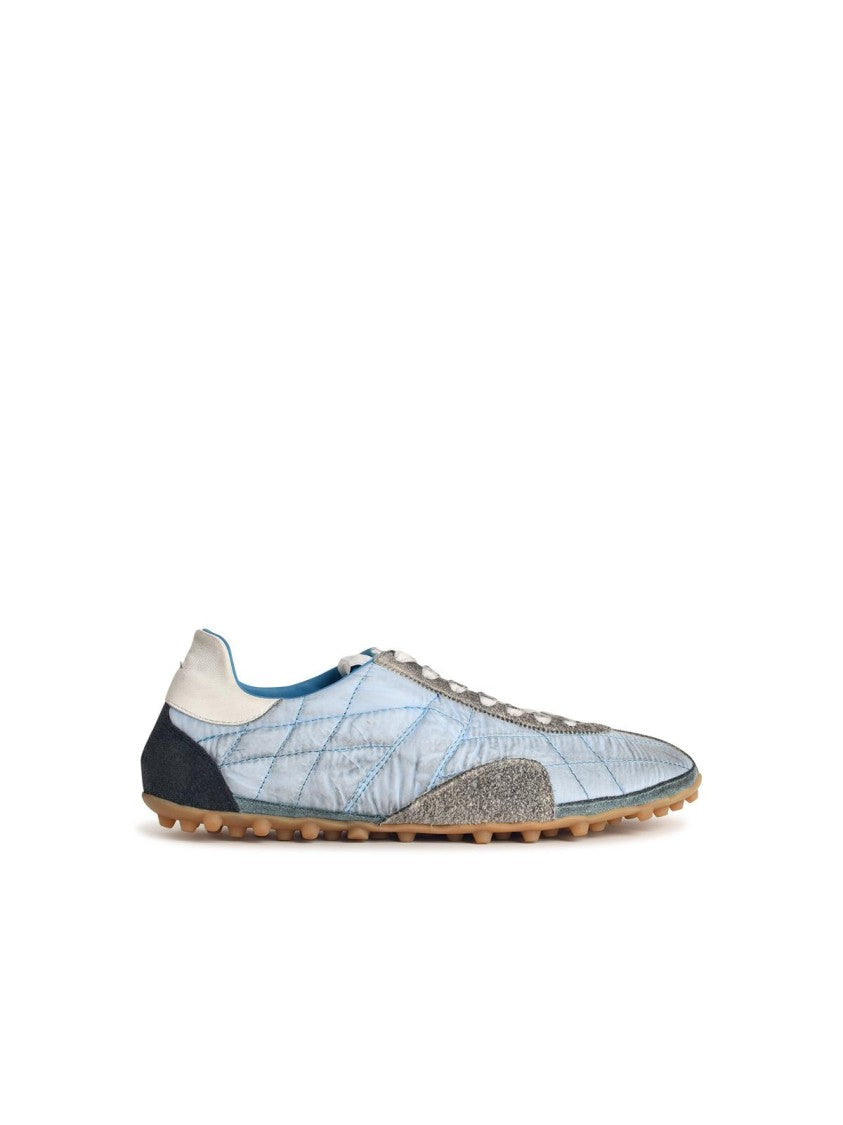 Maison Margiela Sprinters' Sneakers In Light Blue Fabric