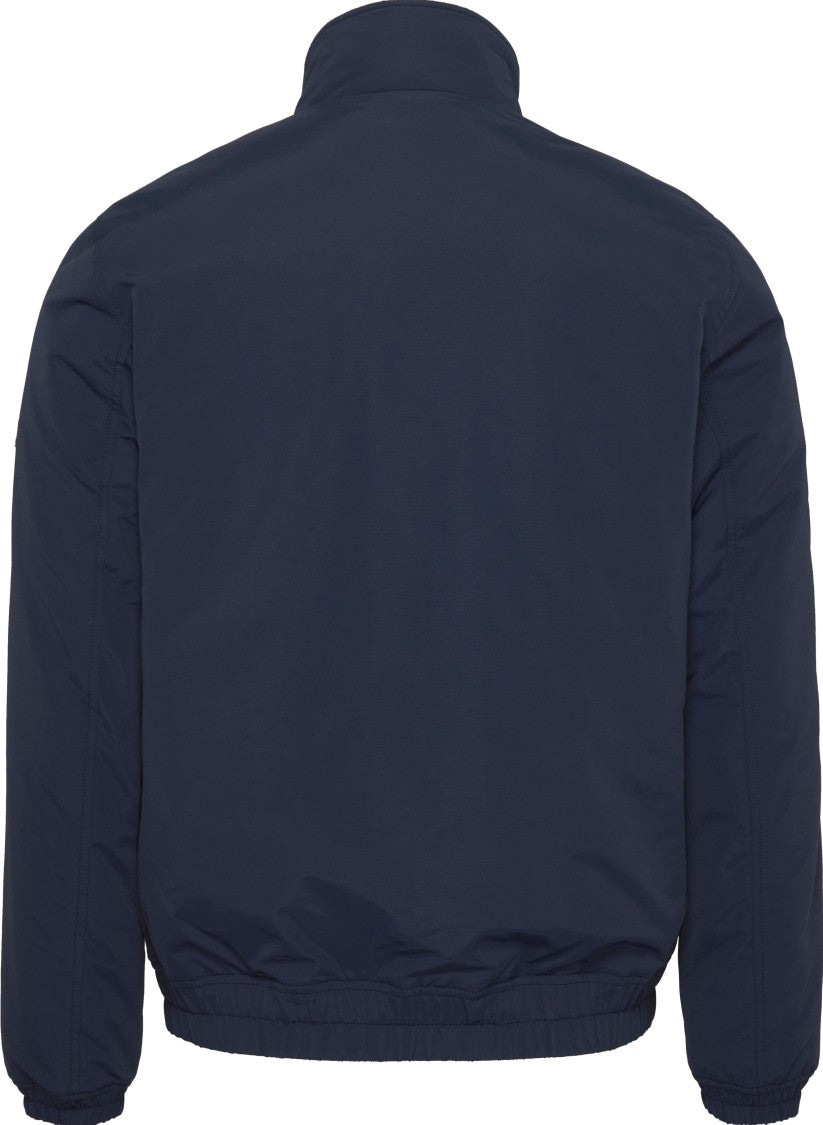 Tommy Jeans Quilted High Collar Casual Jacket Branding