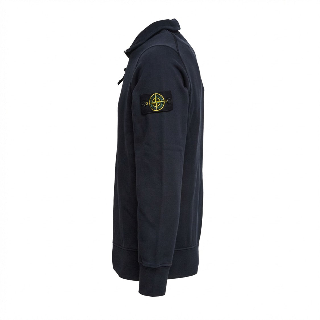 Stone Island Organic Cotton Fleece Half-Zip Sweatshirt