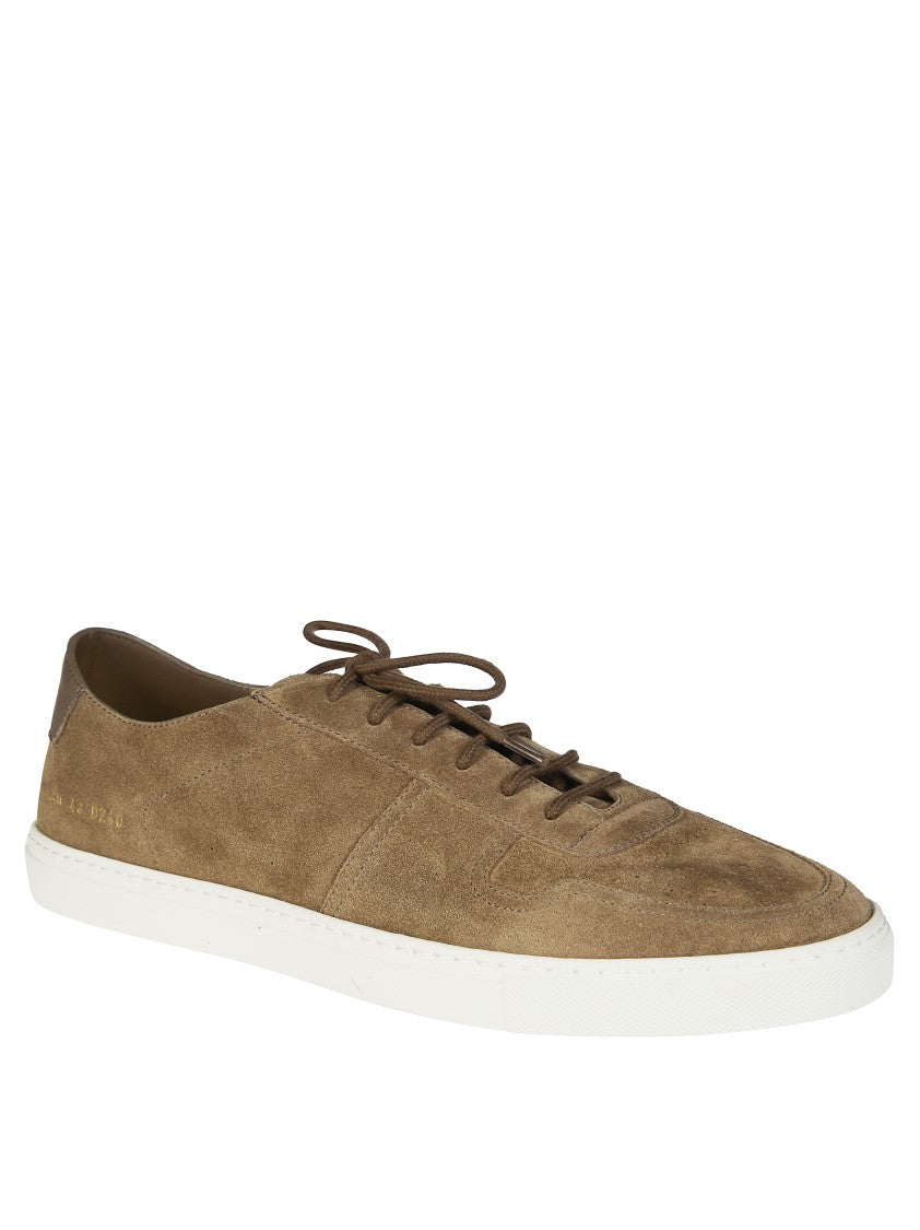 Common Projects Rich Brown Suede Rubber Sole Loafers