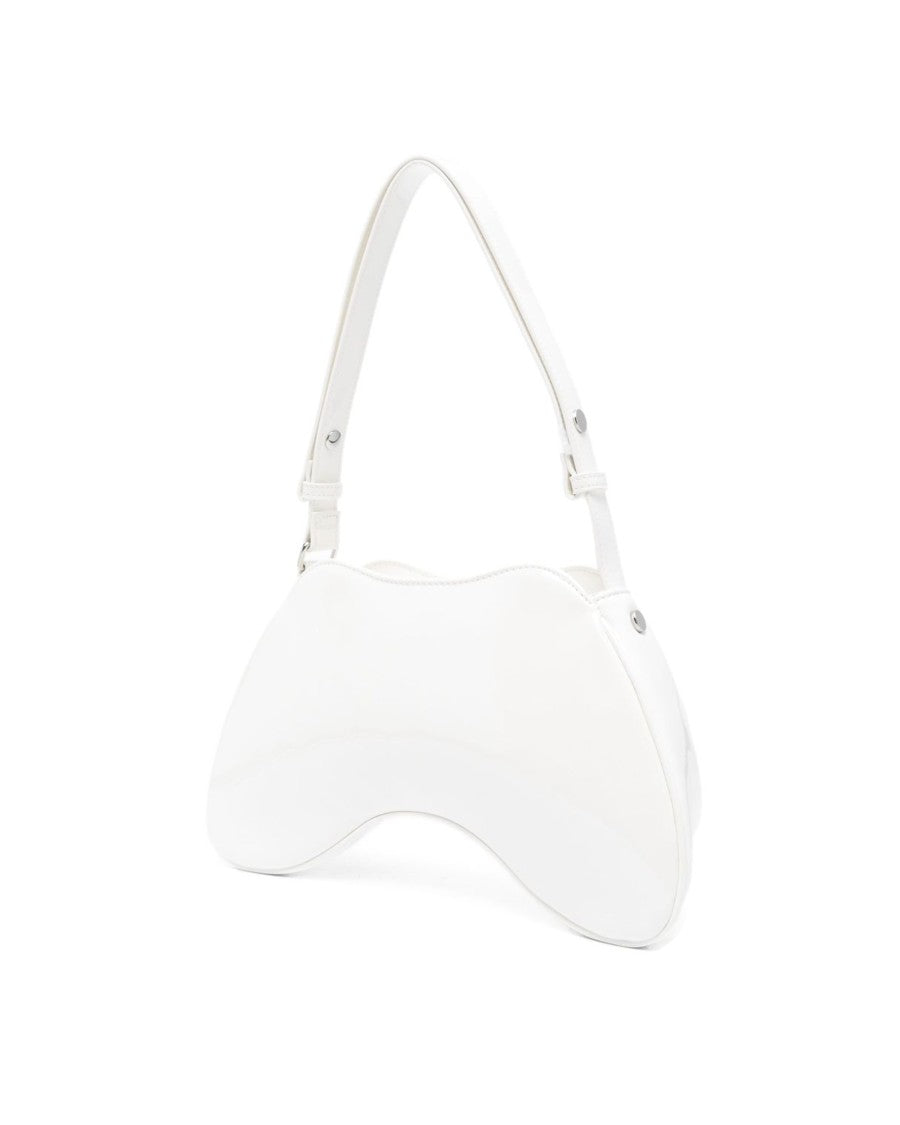Diesel Play White Crossbody Bag
