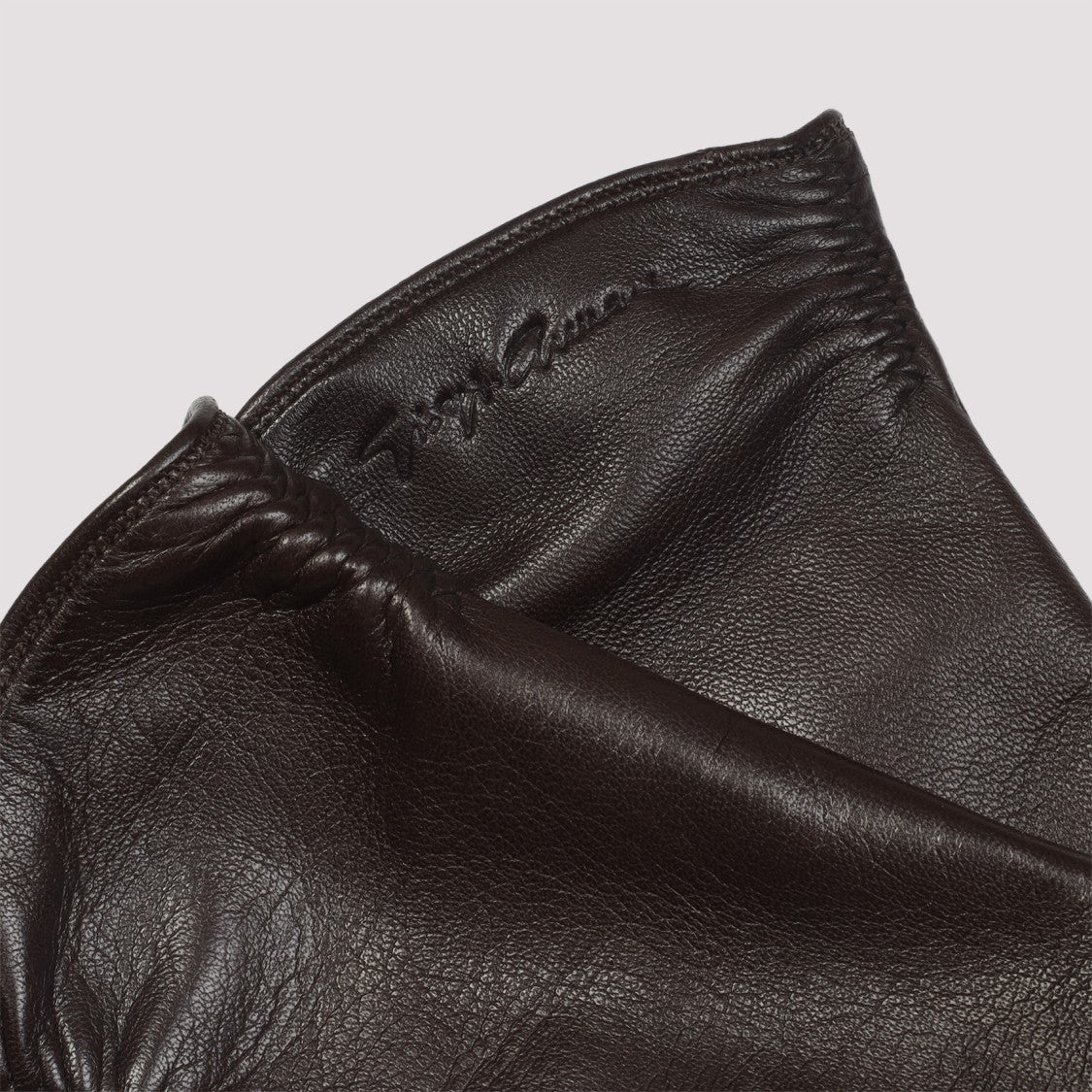 Giorgio Armani Lamb Leather Gloves With Refined Silhouette