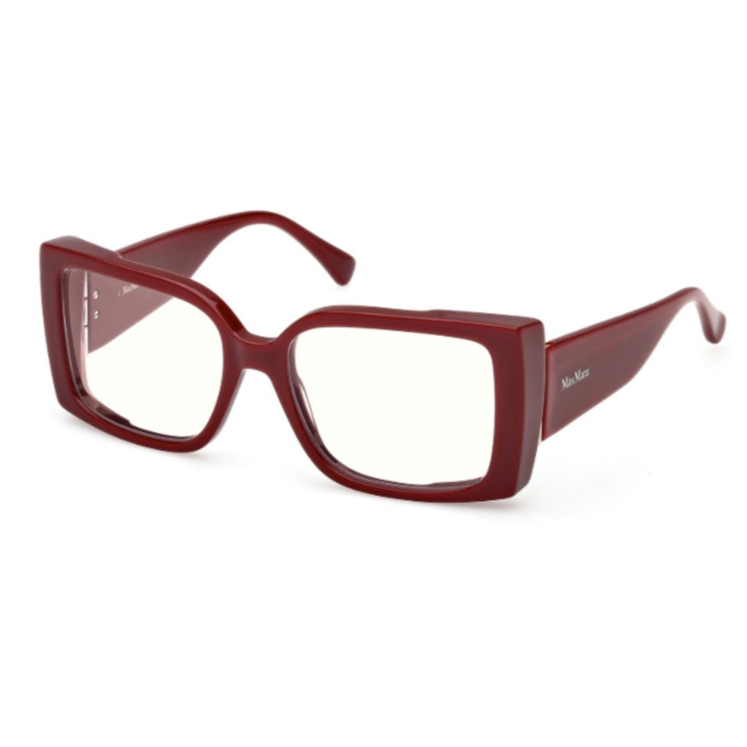 Max Mara Mm5173-B Oversized Square Frame Acetate Eyeglasses