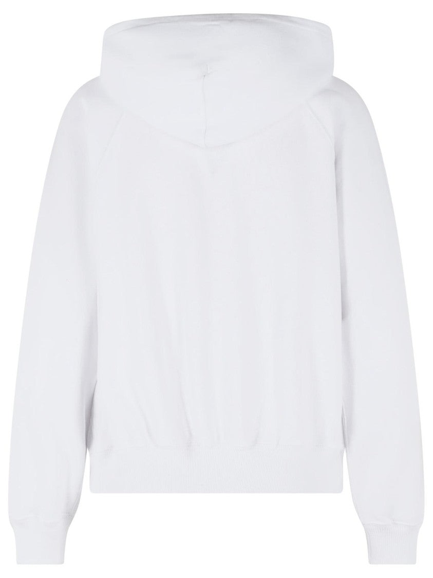 Polo Ralph Lauren White Cotton Blend Sweatshirt