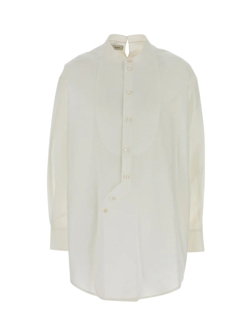 Carven White Oversized Cotton Shirt