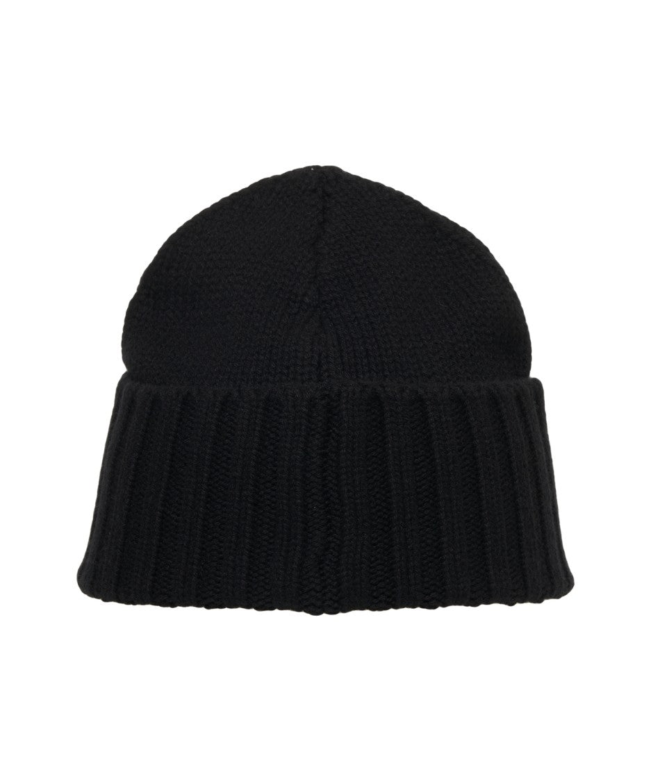 Kangra Cashmere Beanie With Ribbed Edge