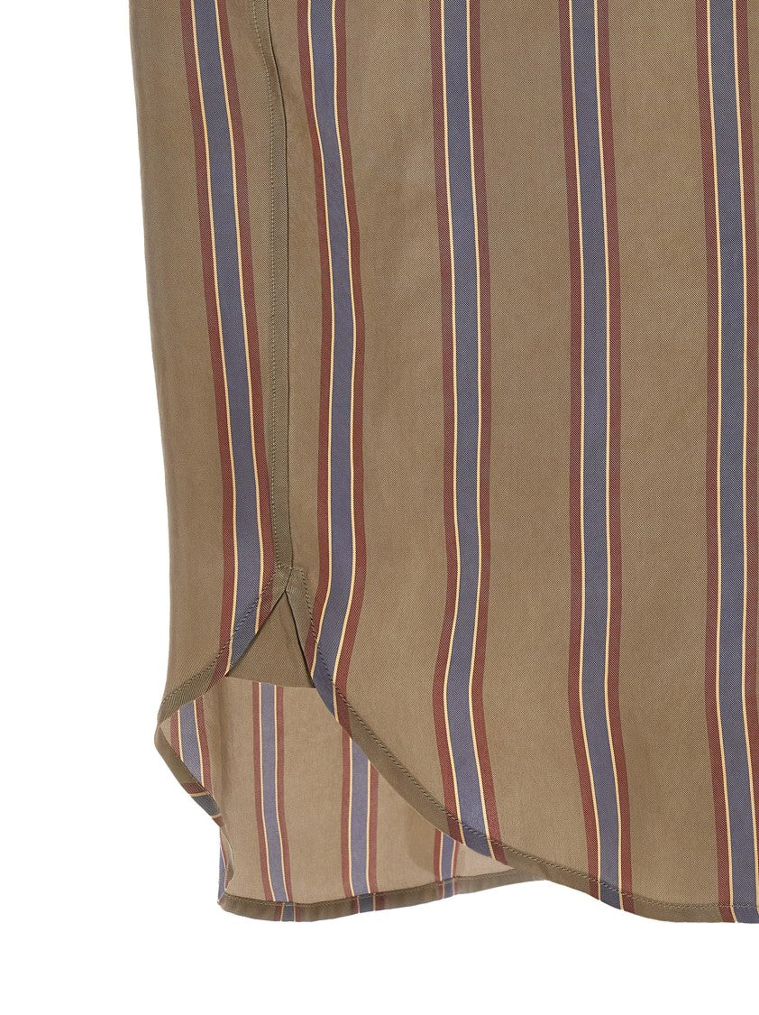 Saint Laurent 'Cassandre' Striped Shirt