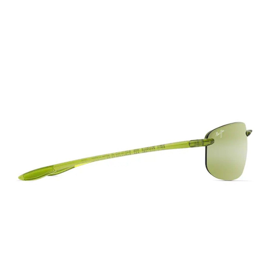 Maui Jim Green Maui Ht Ho'okipa Polycarbonate Wraparound Sunglasses