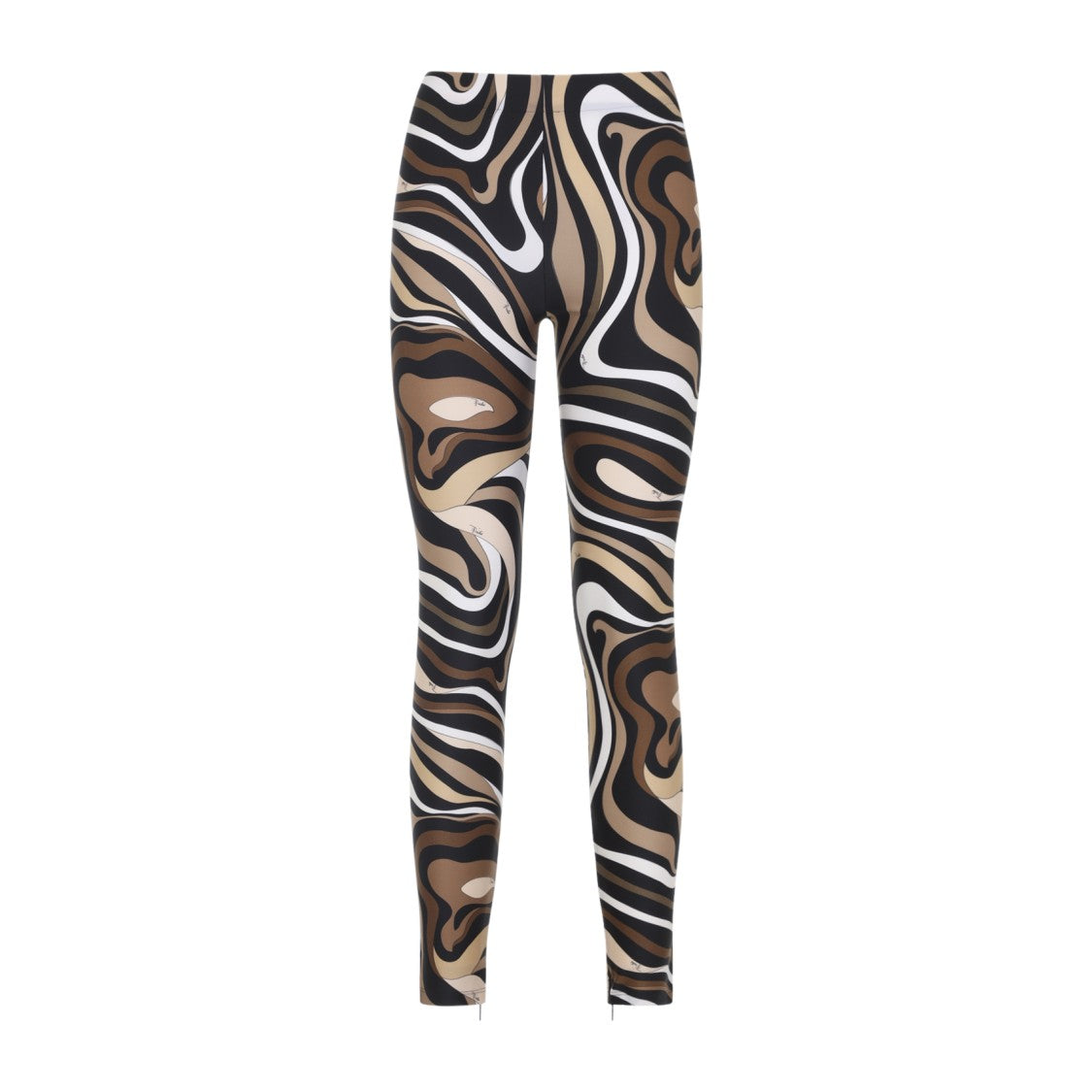 Pucci High-Waisted Slim Fit Leggings With Abstract Pattern