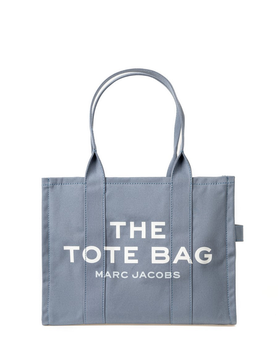 Marc Jacobs Logo-Printed Canvas Tote Bag With Spacious Interior