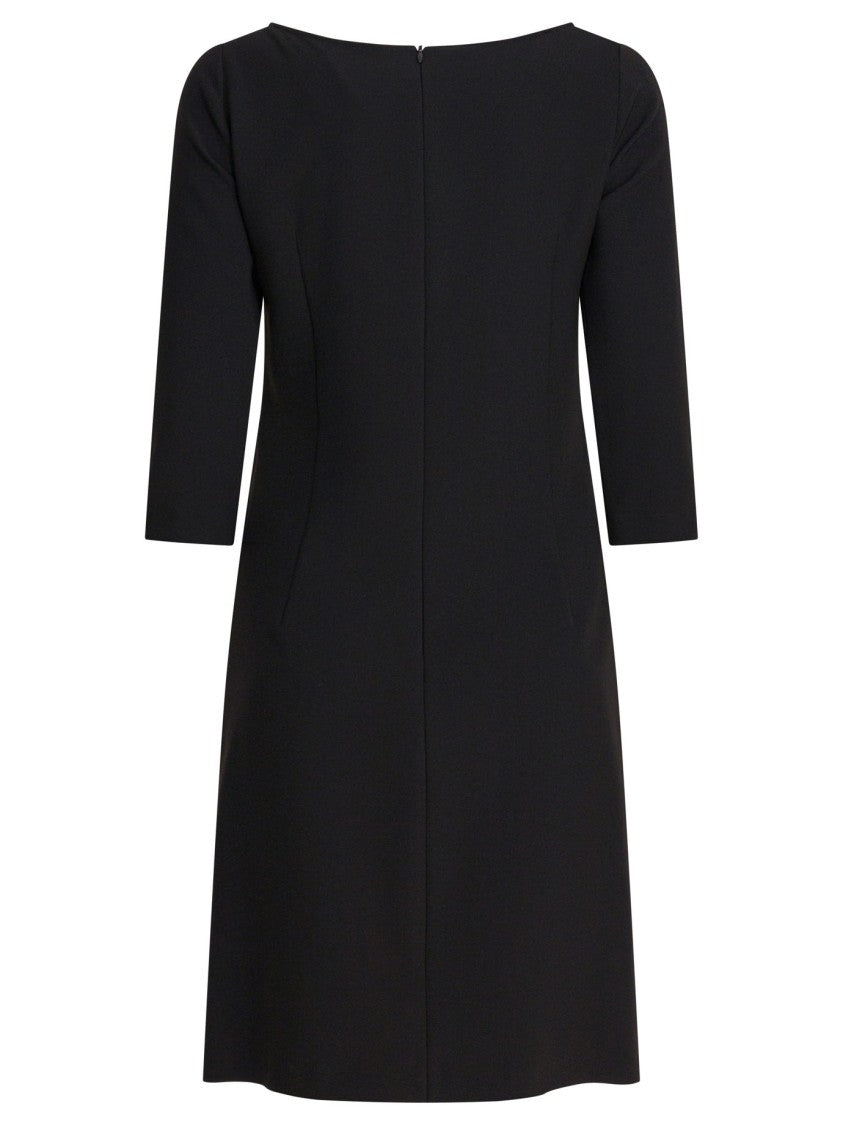 Semper Bateau Neckline Slim Fit Sheath Dress