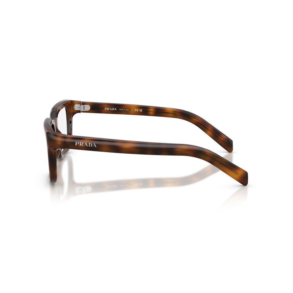 Prada 0Pr D04v Oversized Square Tortoiseshell Acetate Eyeglasses