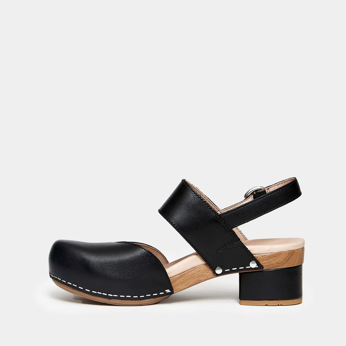 Dansko Malin Sandal In Black Leather