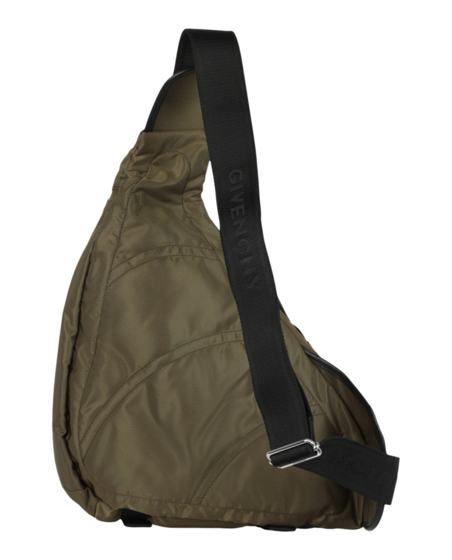 Givenchy Medium G-Zip Triangle Bag In Nylon