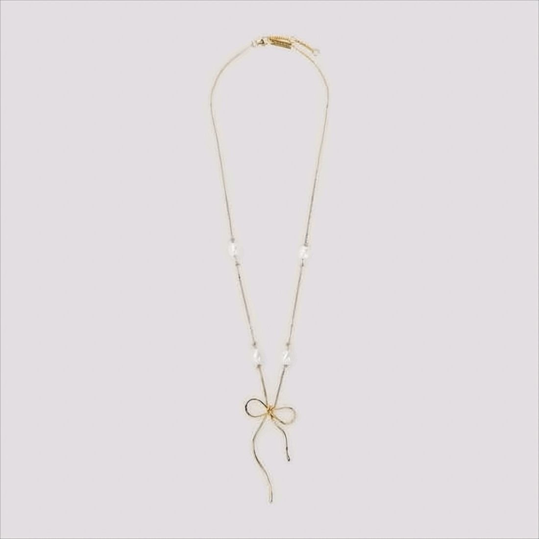 Marni Gold-Tone Necklace With Pearl Accents