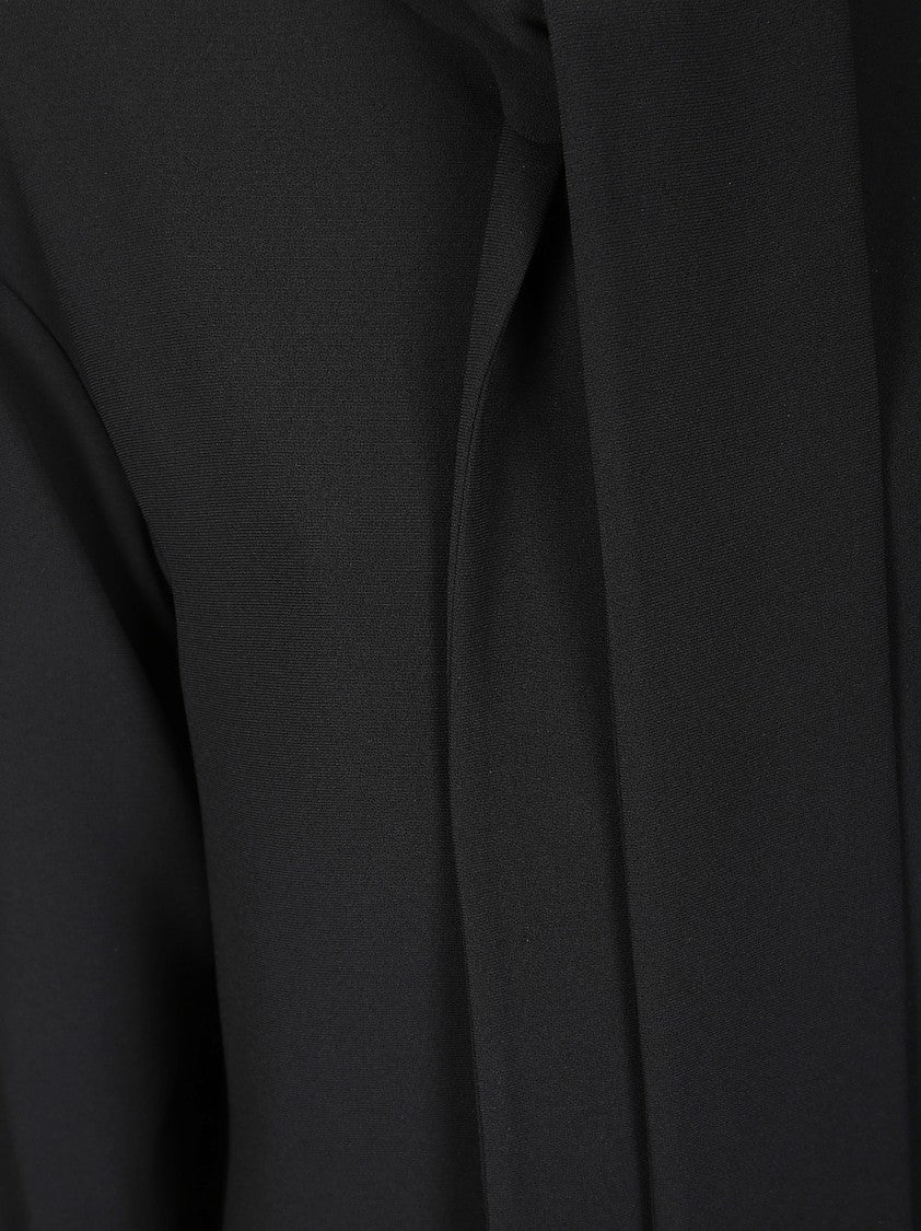 Alberto Biani Shirt With Tie Detail And Crew Neckline