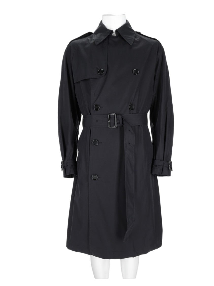 Boss Double-Breasted Tailored Trench Coat