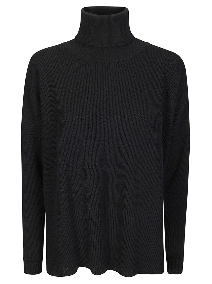 Archiviob High Collar Merino Wool Turtleneck Sweater