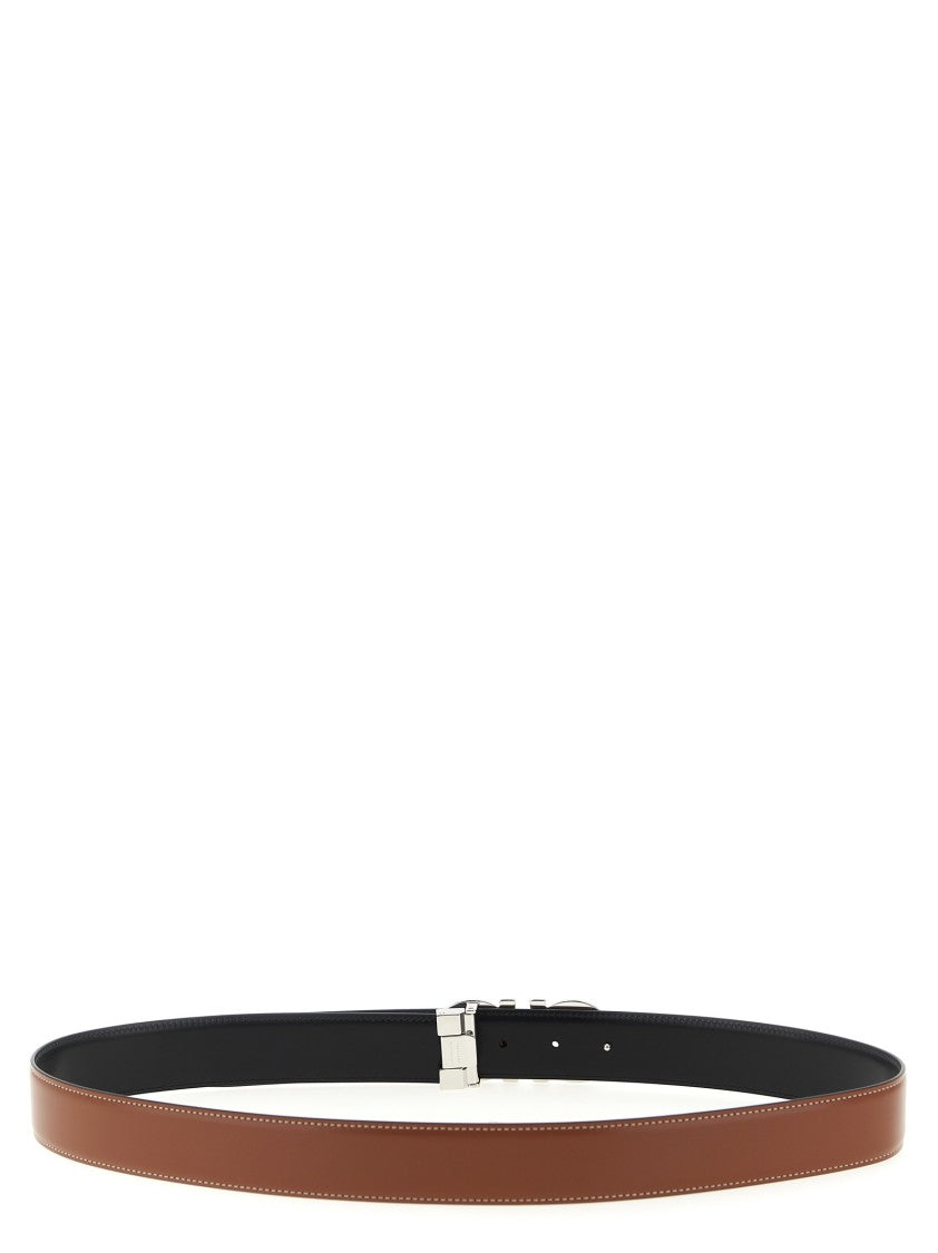Ferragamo Gancini' Reversible Belt