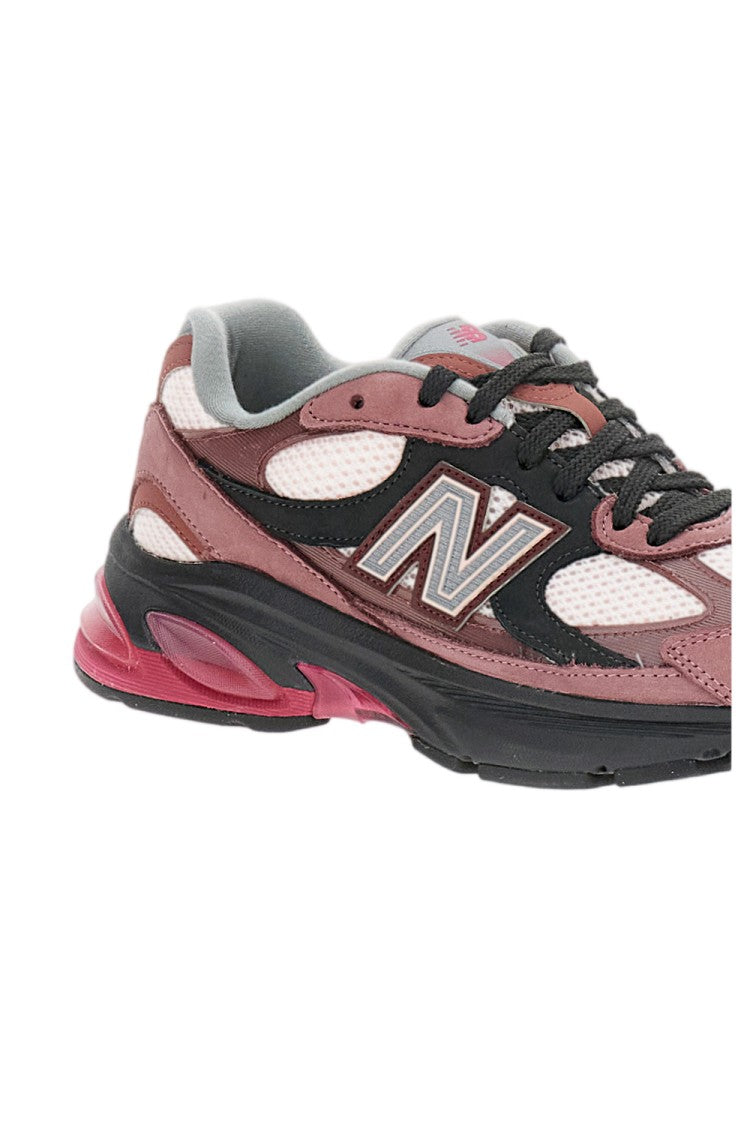 New Balance Mesh And Nubuck Layered Sneakers With Abzorb Technology