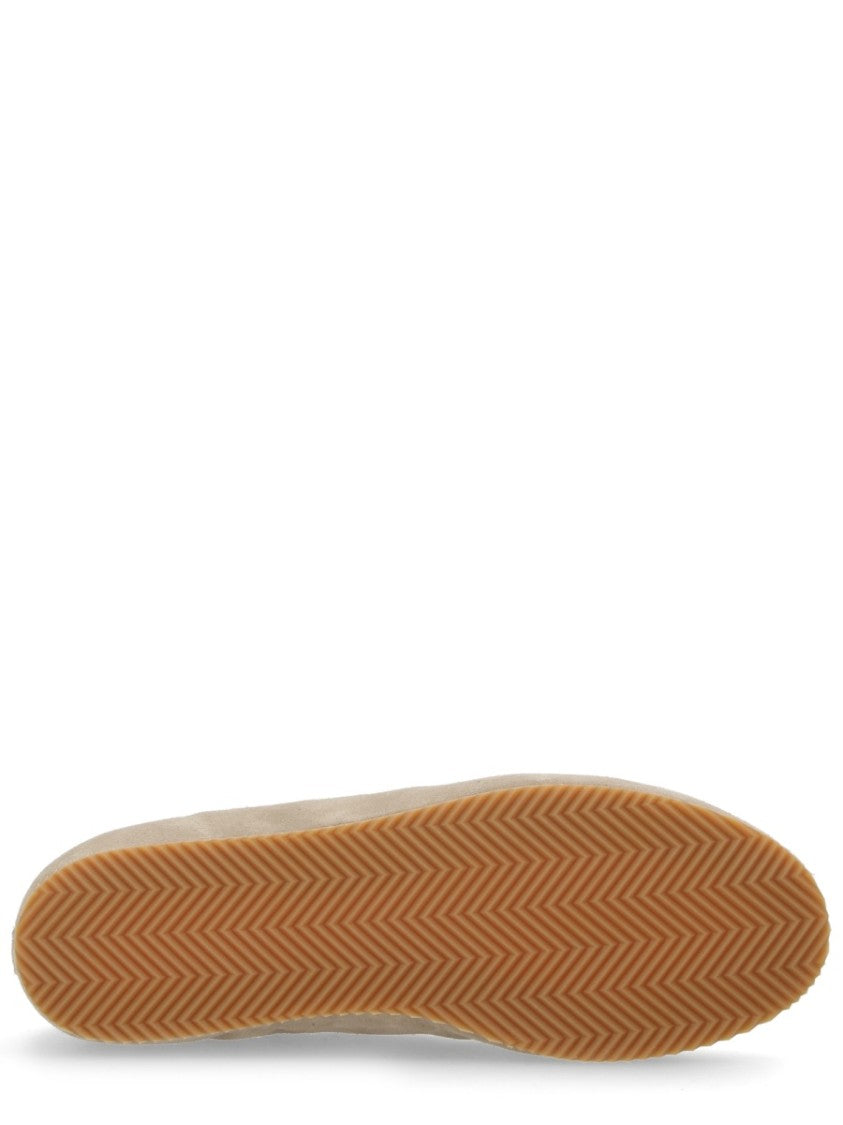 Common Projects White Minimalist Suede Low-Top Sneakers