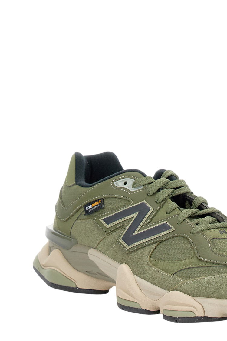 New Balance U9060 Olive Green Layered Sneakers