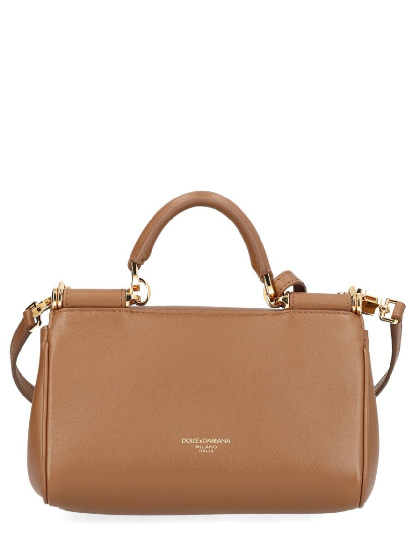 Dolce & Gabbana My Sicily Structured Top Handle Bag Handbag