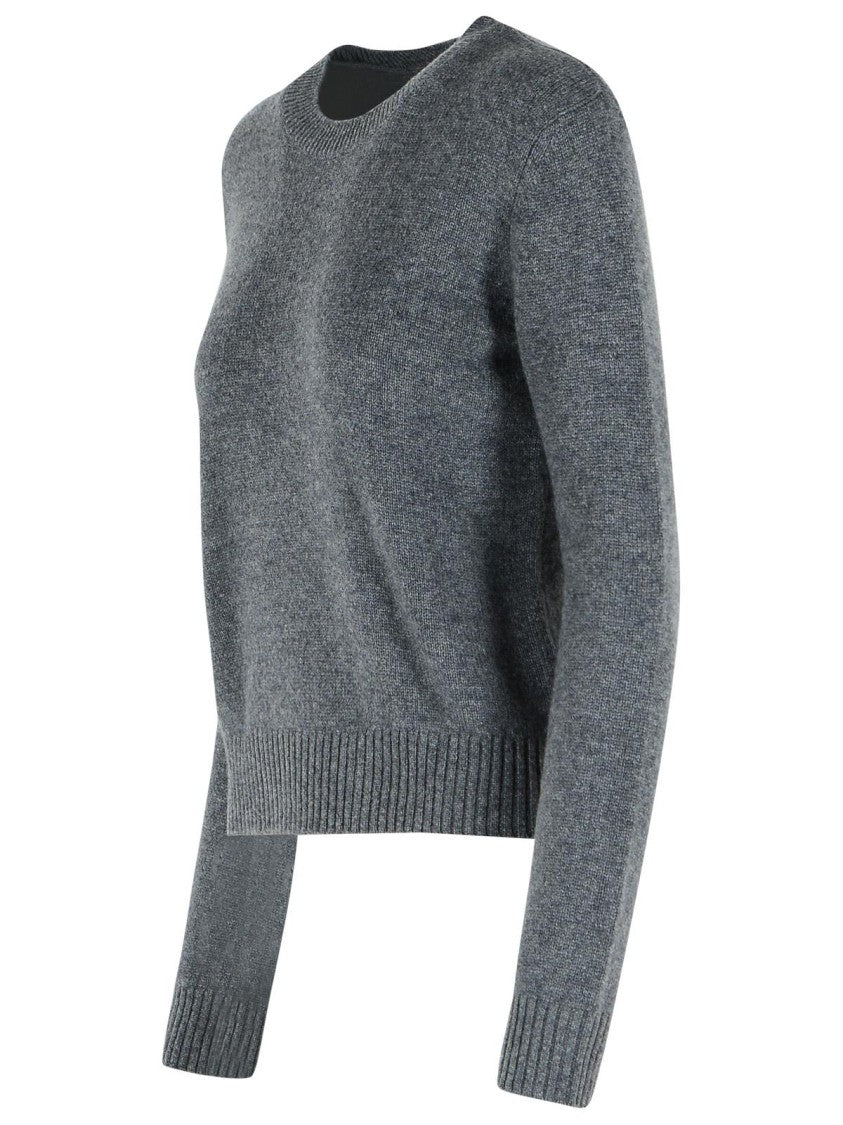 Lisa Yang 'Mable' Graphite Cashmere Sweater