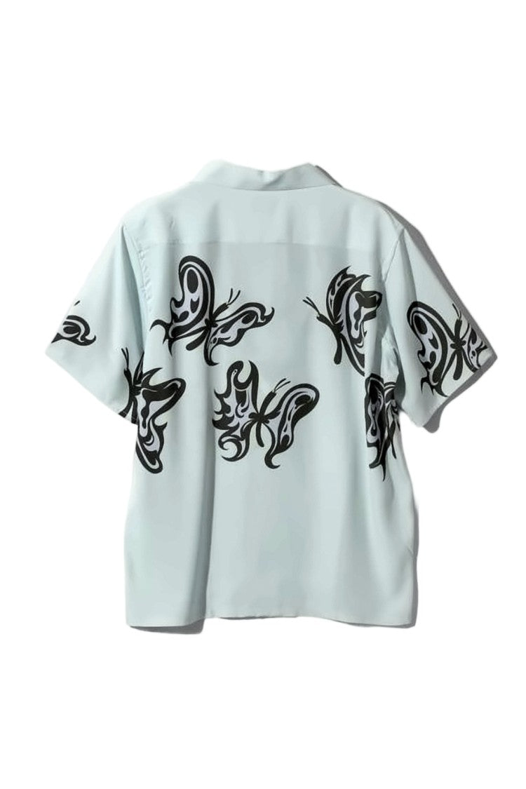 Needles Boxy Blue Polo Shirt