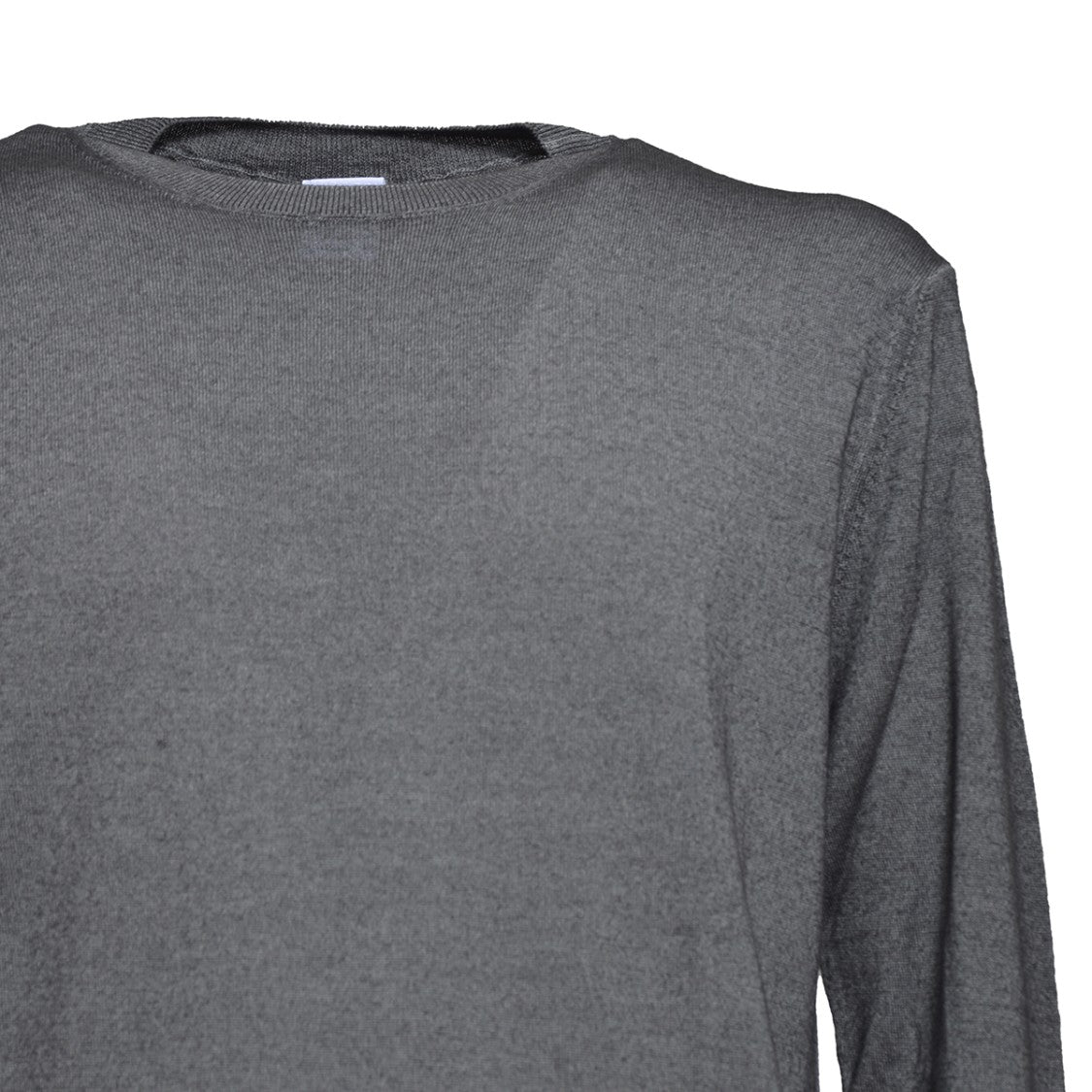 Aspesi Charcoal Wool Crewneck Sweater