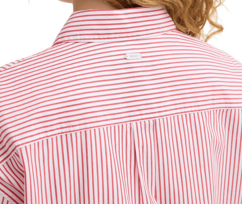 Barbour Red Stripe Cotton Shirt
