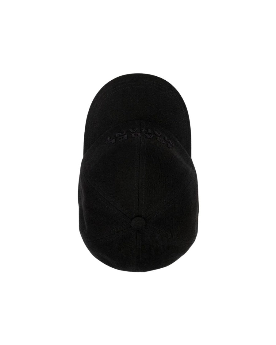 Isabel Marant Tyron Beanie In Canvas With Logo