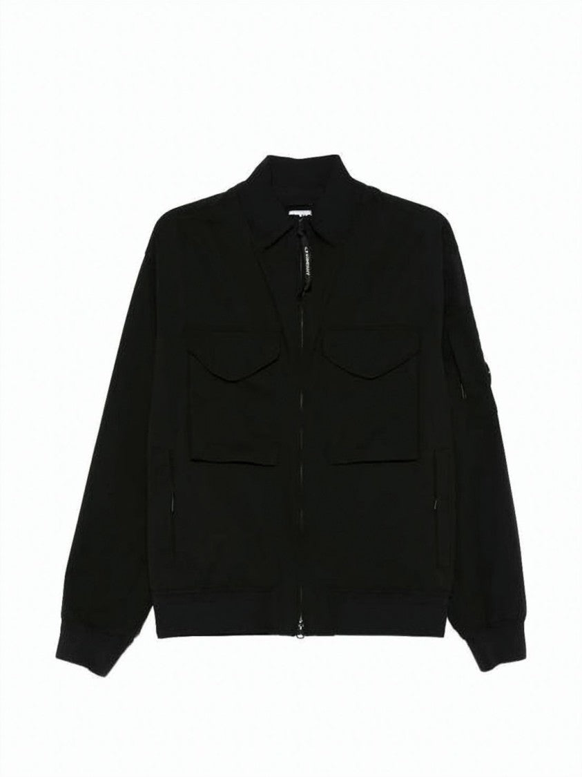 C.P. Company Zip-Closure Minimalist Jacket With Flap Pockets