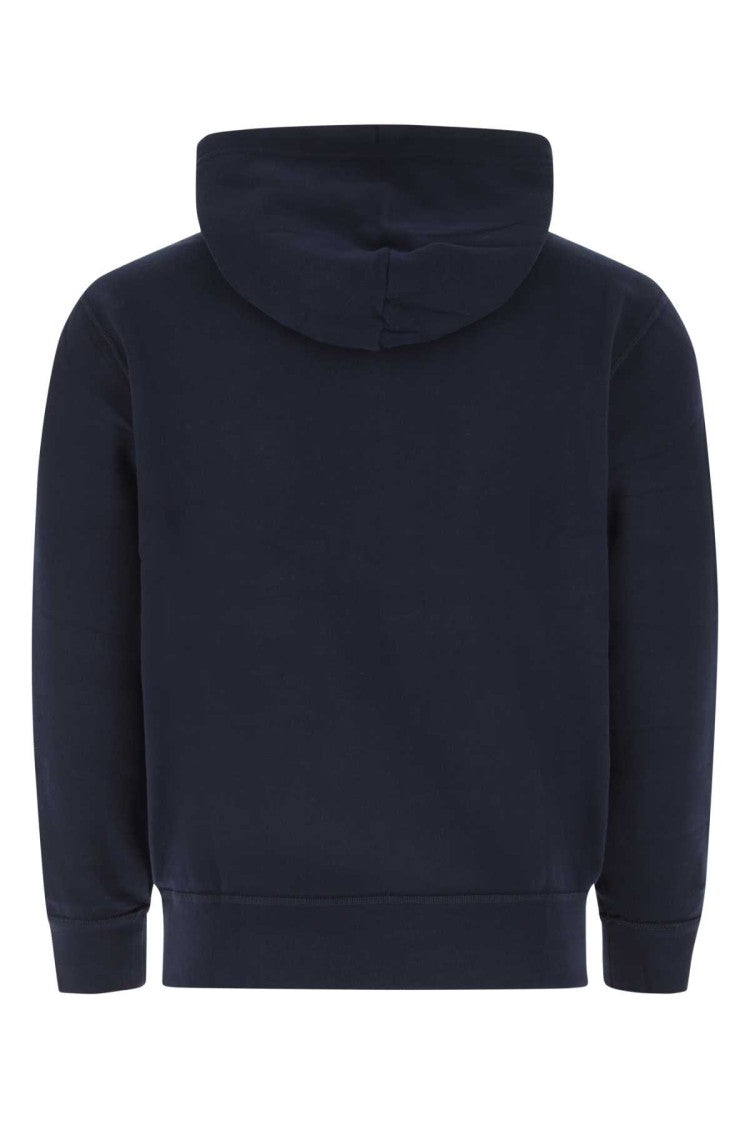 Polo Ralph Lauren Blue Cotton Blend Sweatshirt