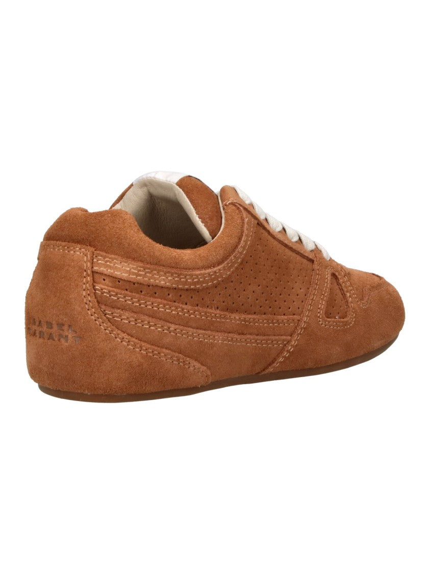 Isabel Marant Brown Senny Suede Sneakers