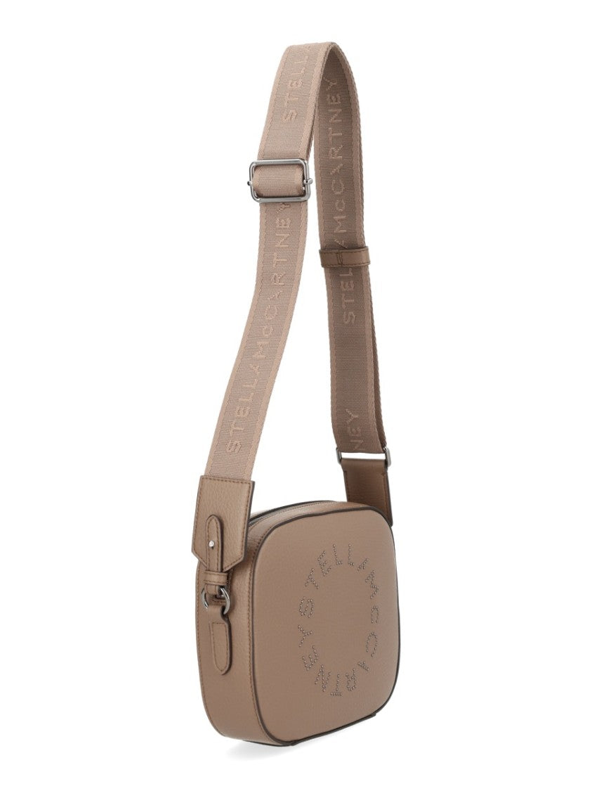 Stella Mccartney Room Perforated Logo Crossbody Bag