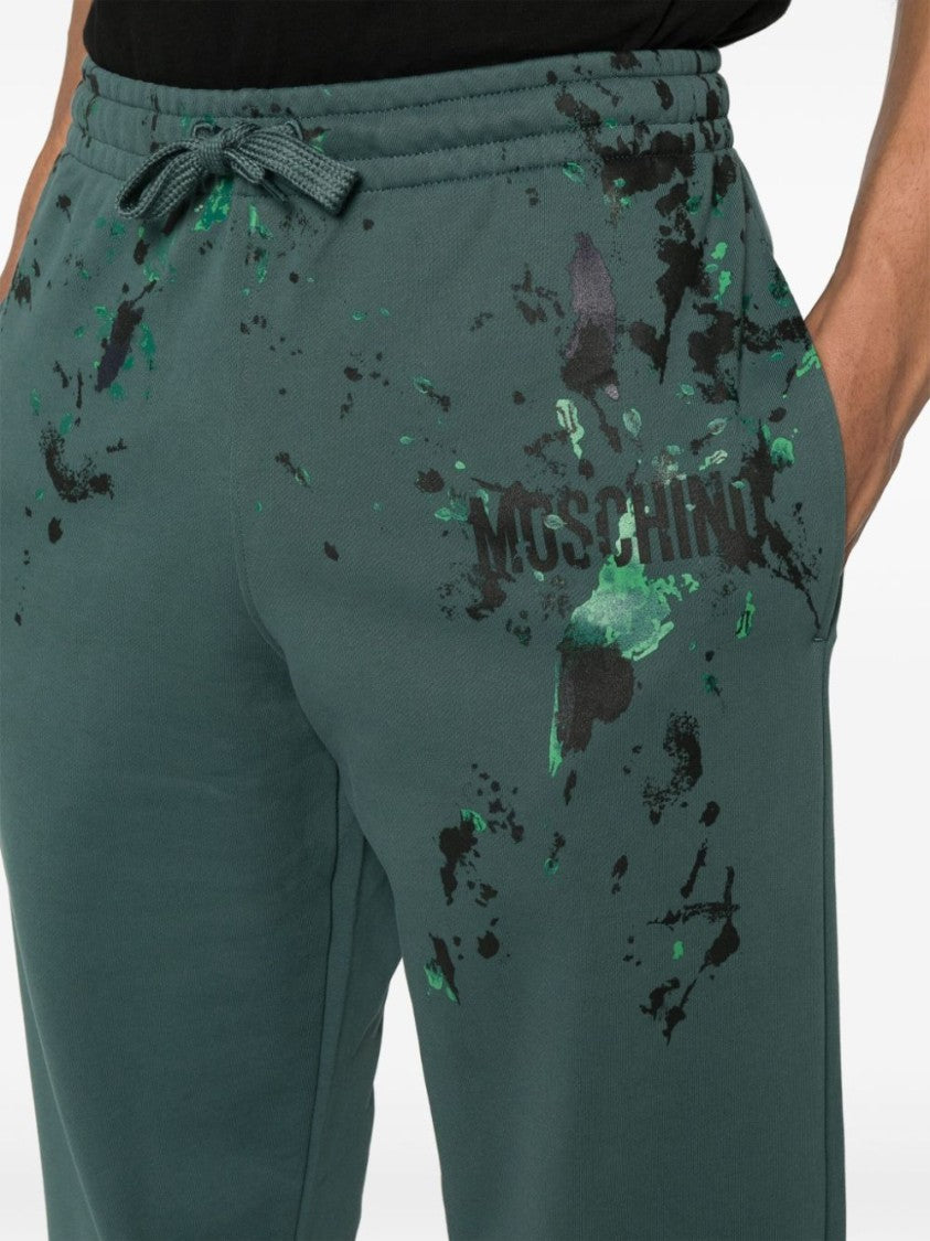 Moschino Cotton Jersey Trousers