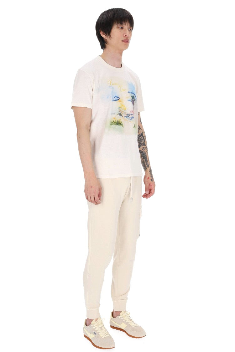 Isabel Marant Honore Paris Front Graphic Cotton T-Shirt