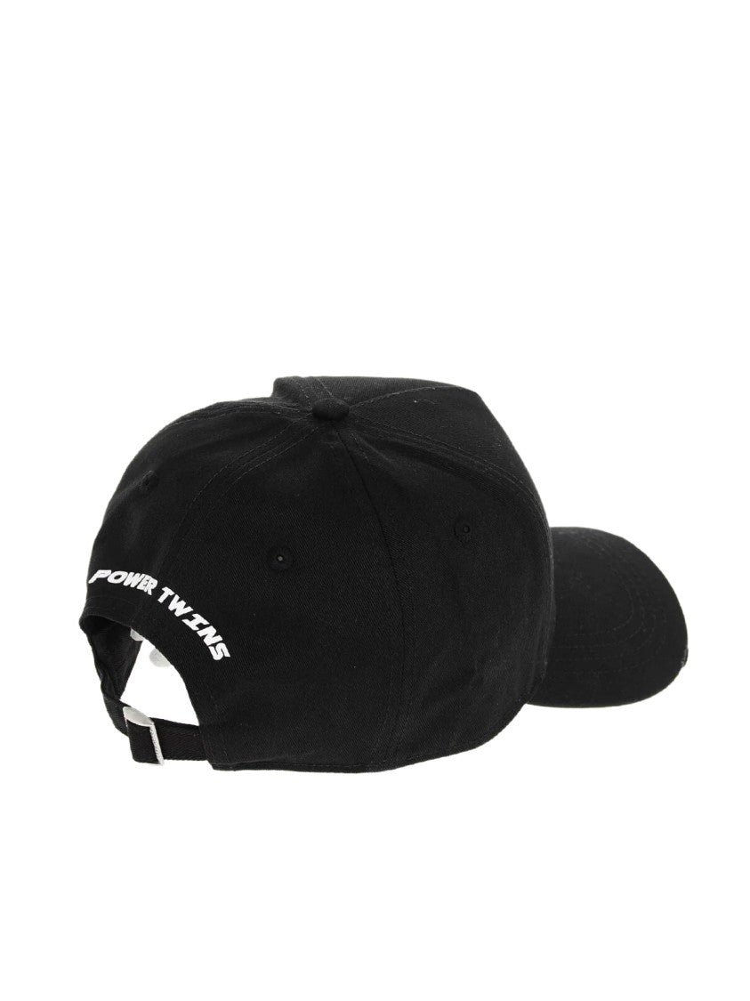 Dsquared2 Power Twins Logo Baseball Cap