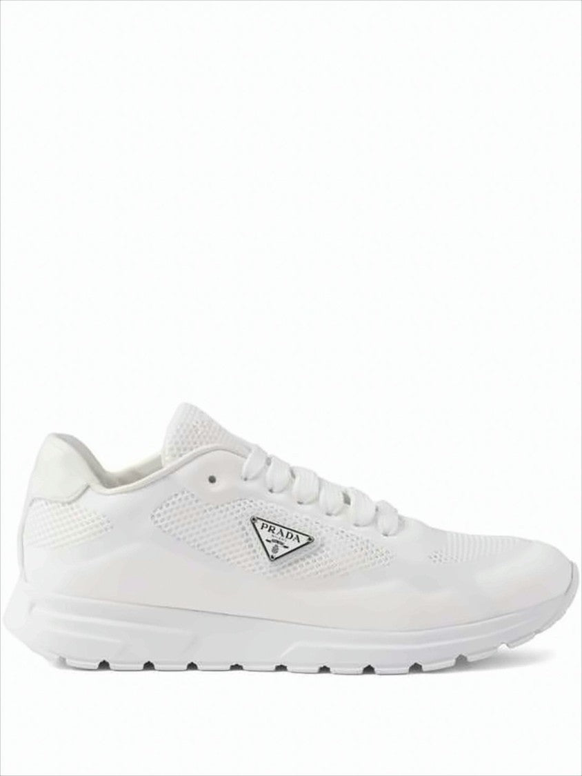 Prada Breathable Mesh Low-Top Sneakers
