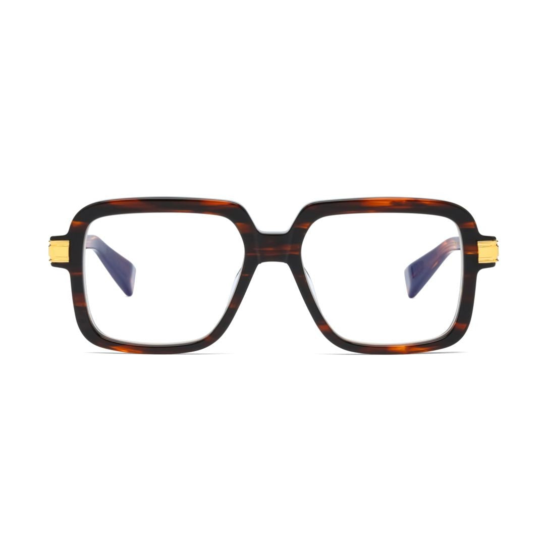 Balmain Francoise Oversized Square Tortoiseshell Sunglasses